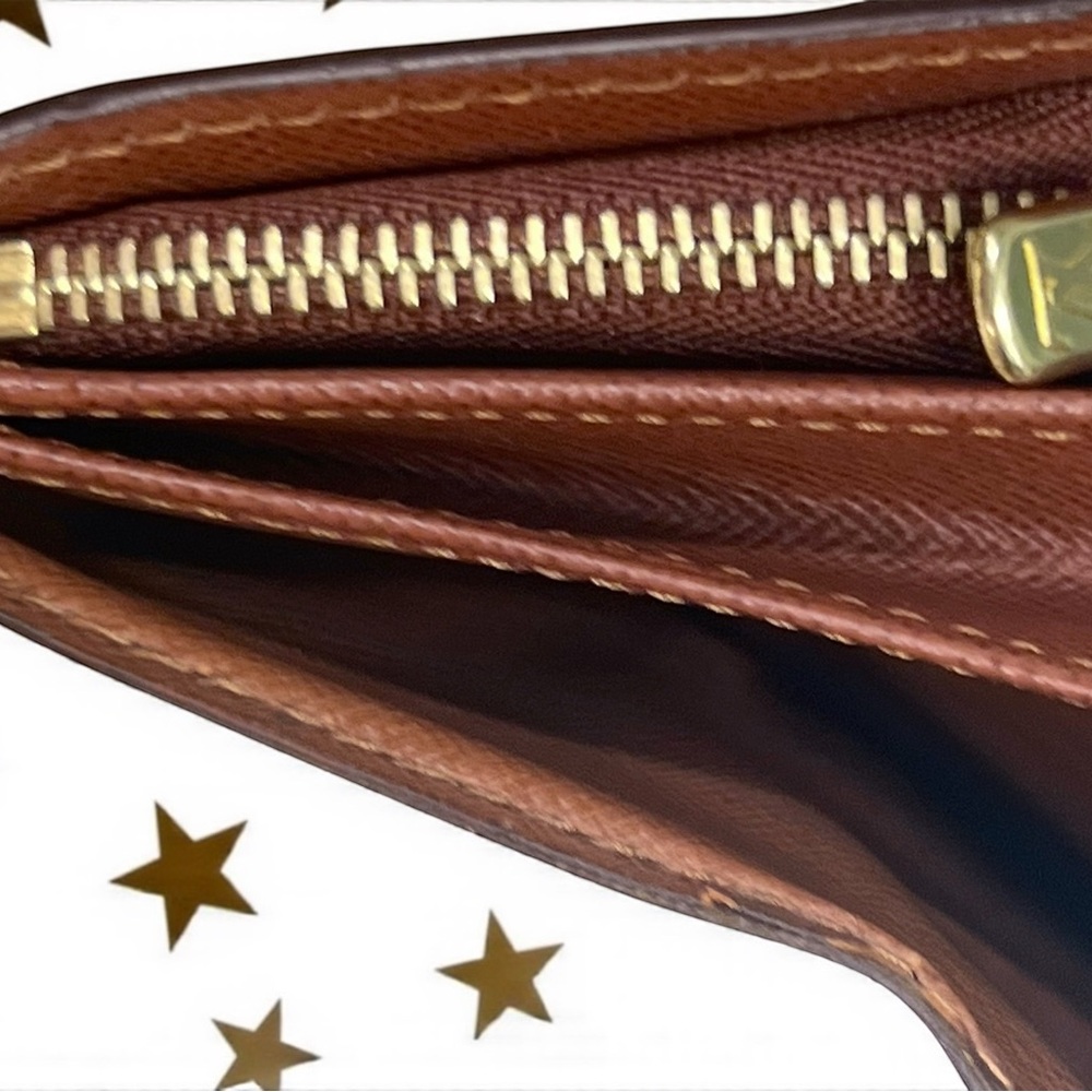 Louis Vuitton Monogram Porte-Monnaie Tresor Wallet ALL INCLUSIVE! - Picture 6 of 14